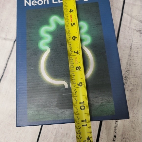 True Living Neon LED Light Pineapple Party Tabletop Light - Picture 4 of 10